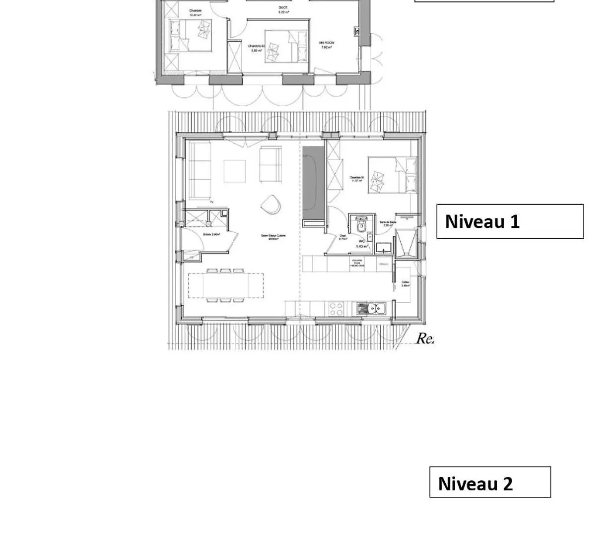 Chalet Renove, 10 Personnes, 5 Chambres - Ch14 Beaufort  Beaufort (Savoie)